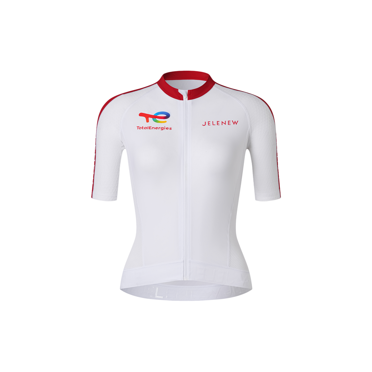 Jelenew Women's White Cycling Jersey