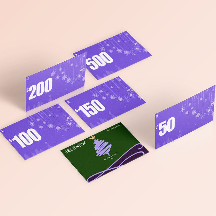 Carte-cadeau électronique Jelenew