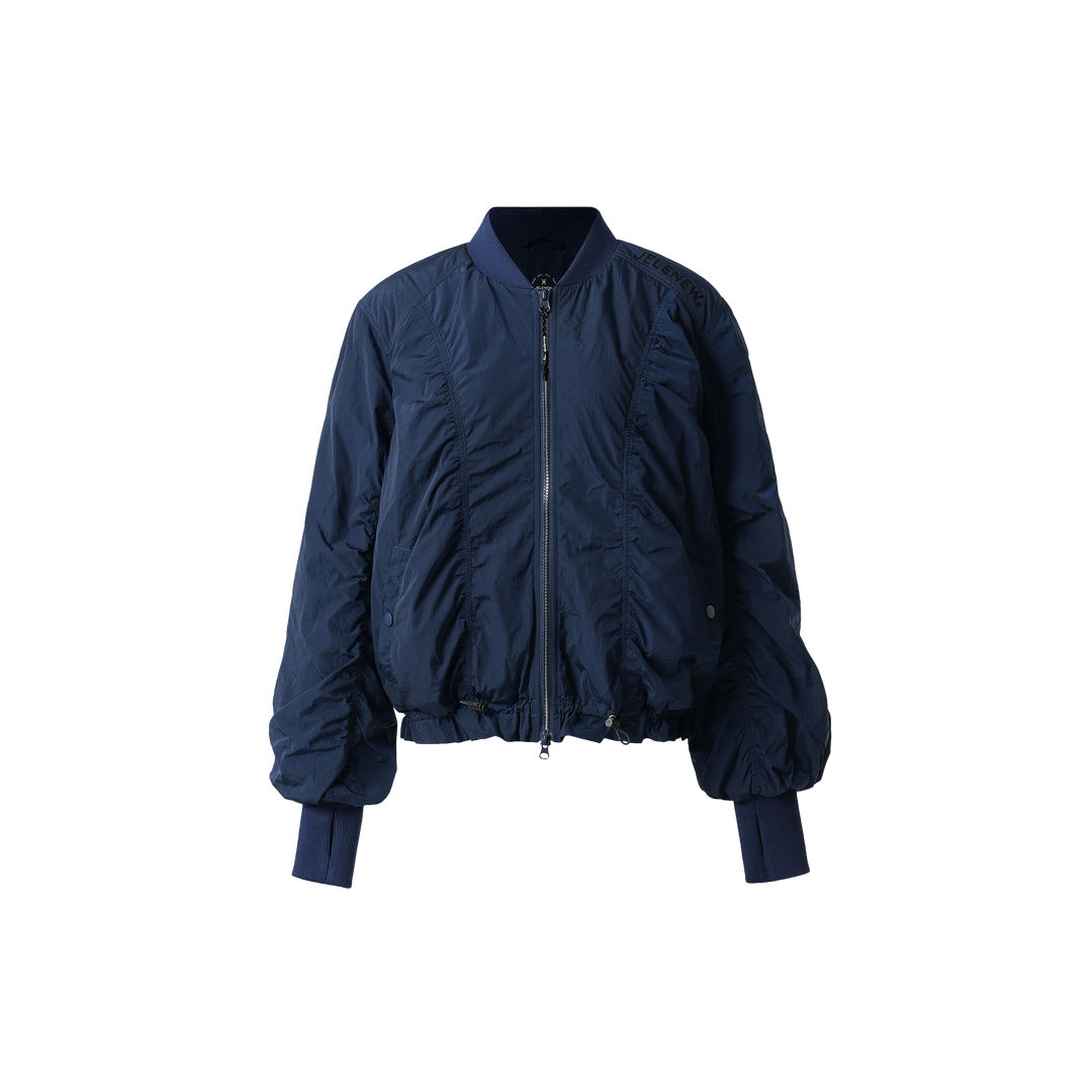 Metallic Bomber Jacket