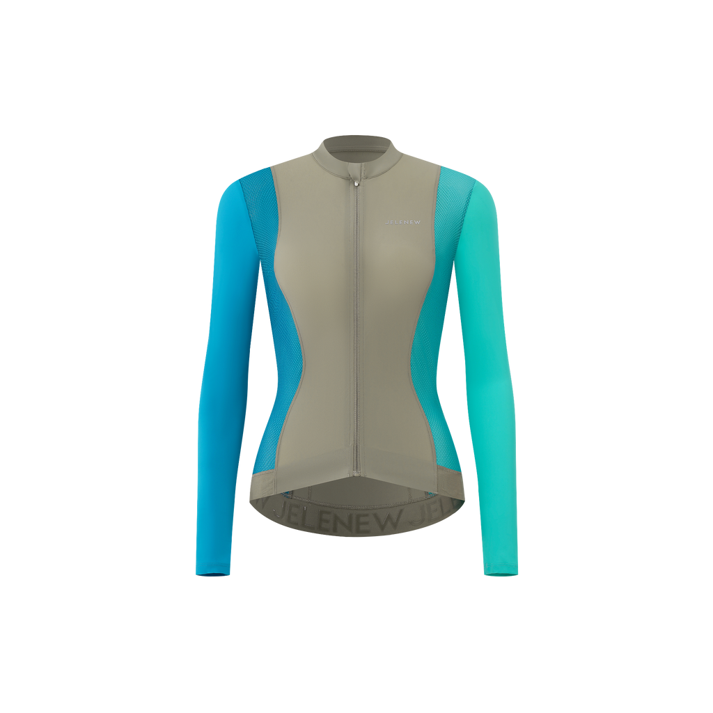 Maillot Cycliste Femme NOOYME – Bleu Clair – Taille M – Neuf, Livraison Rapide