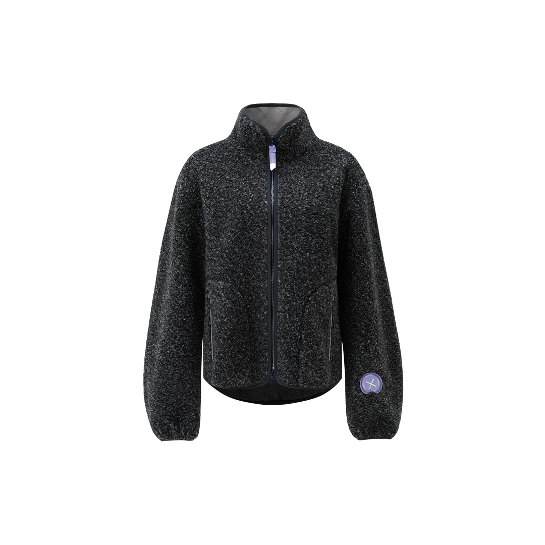 Thermal Wool-Blend Fleece Jacket