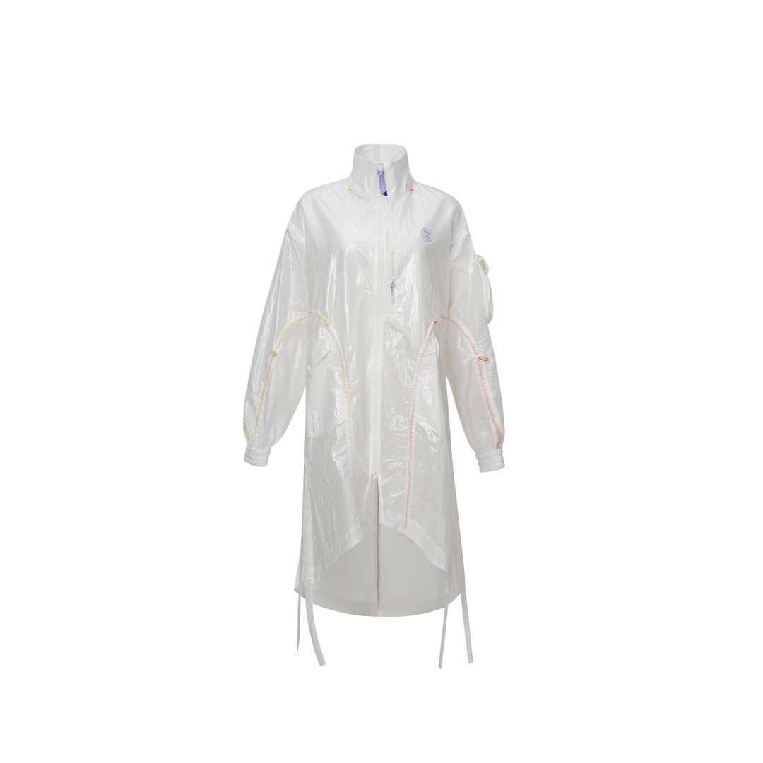 Detachable Water-repellent Long Jacket