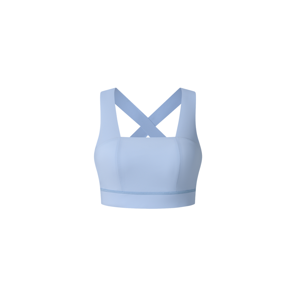 Women's Swift II Sports Bra - Moonlight Denim Petal Print