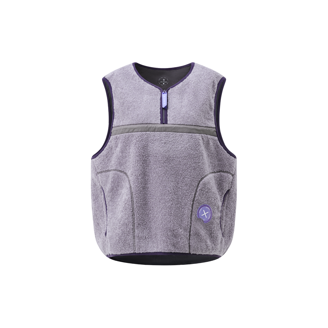 Thermal Wool-Blend Fleece Vest
