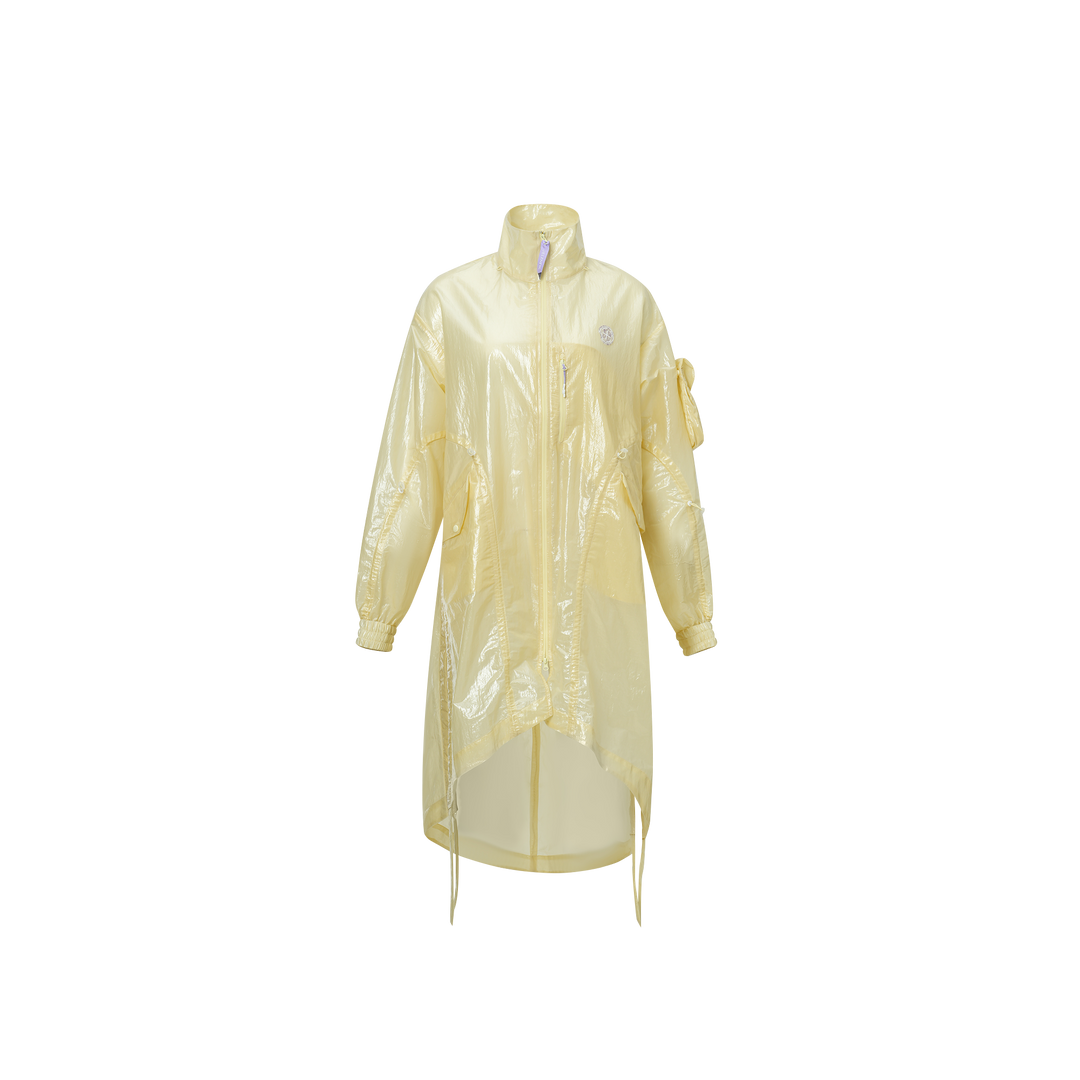 Detachable Water-repellent Long Jacket