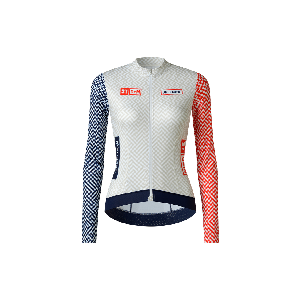 3T Q+M Allure Brushed Long Sleeve Team Jersey