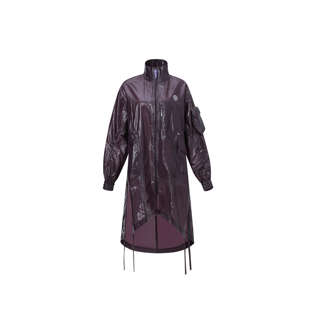 Detachable Water-repellent Long Jacket