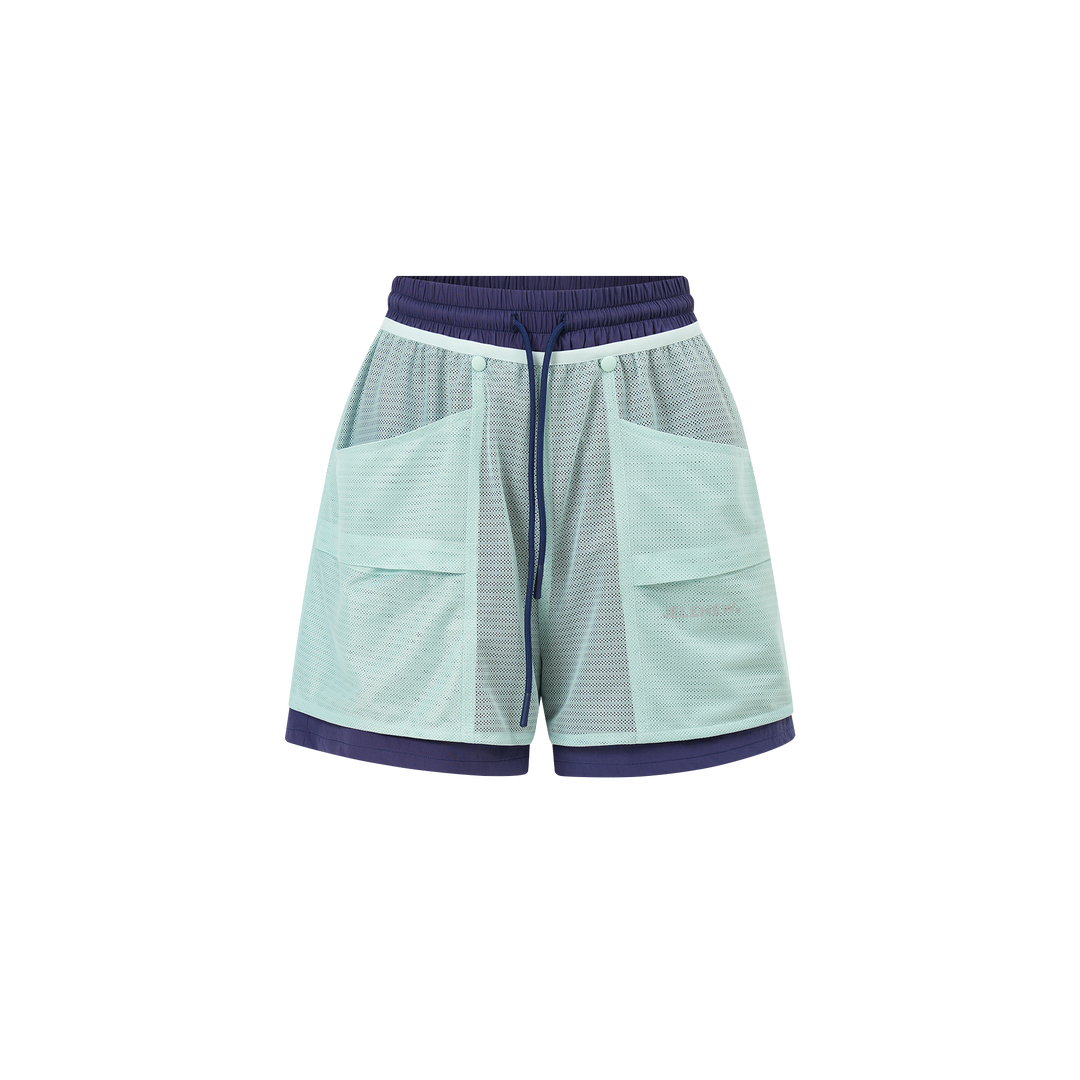 Detachable Dual-Layer Utility Shorts