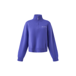 Vintage Knit Half-zip Sweatshirt