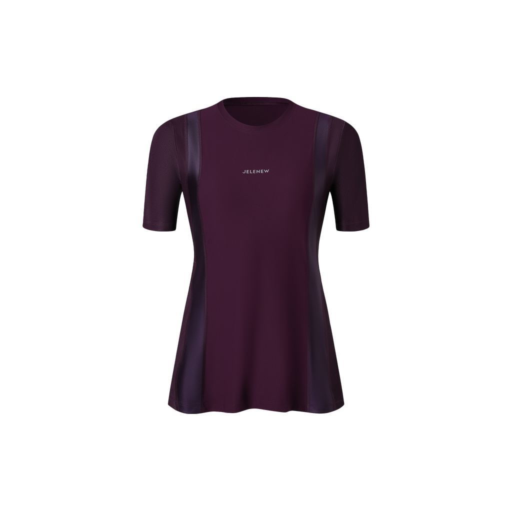 SuperSheen Fitted Fast-dry Short Sleeve T-shirt