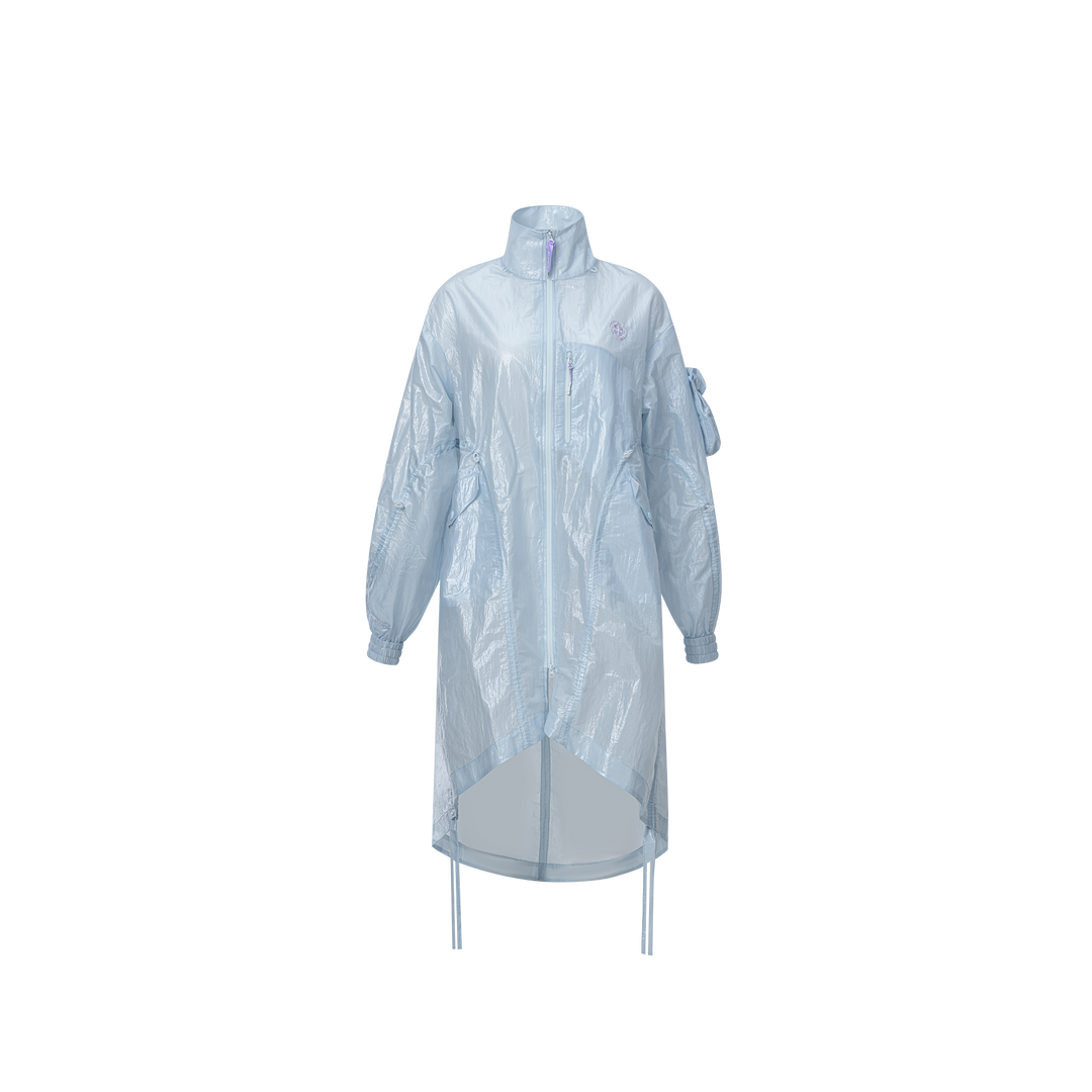 Detachable Water-repellent Long Jacket