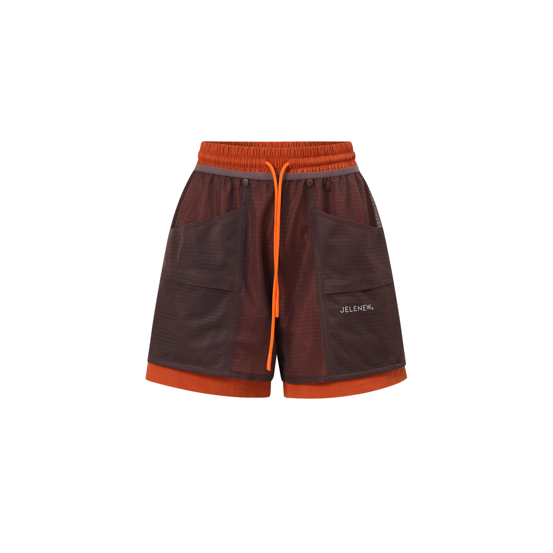 Detachable Dual-Layer Utility Shorts