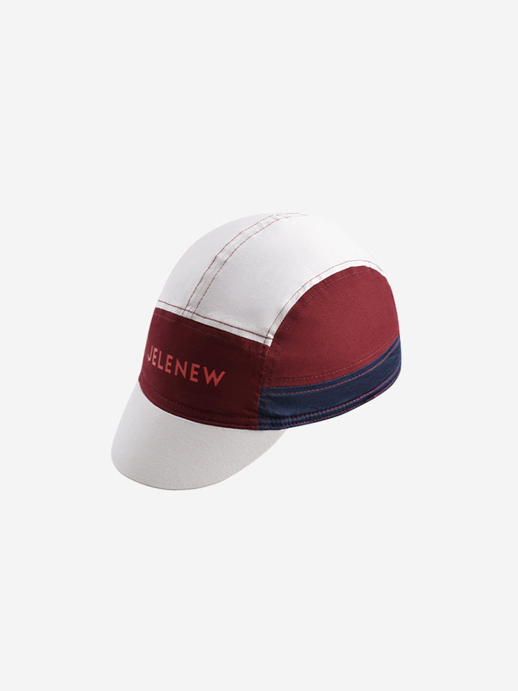 Colorblock Retro Cycling Cap