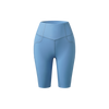 SOMAtique Shorts de tiro alto de 8'' con bolsillos laterales (sin acolchado)