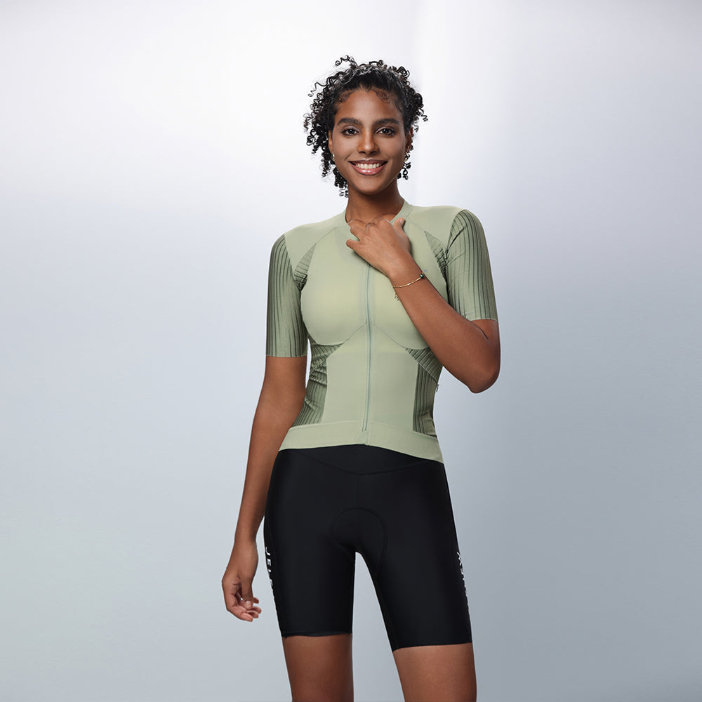Women's Short Sleeve Bike Jersey - Cycling Jersey | Jelenew