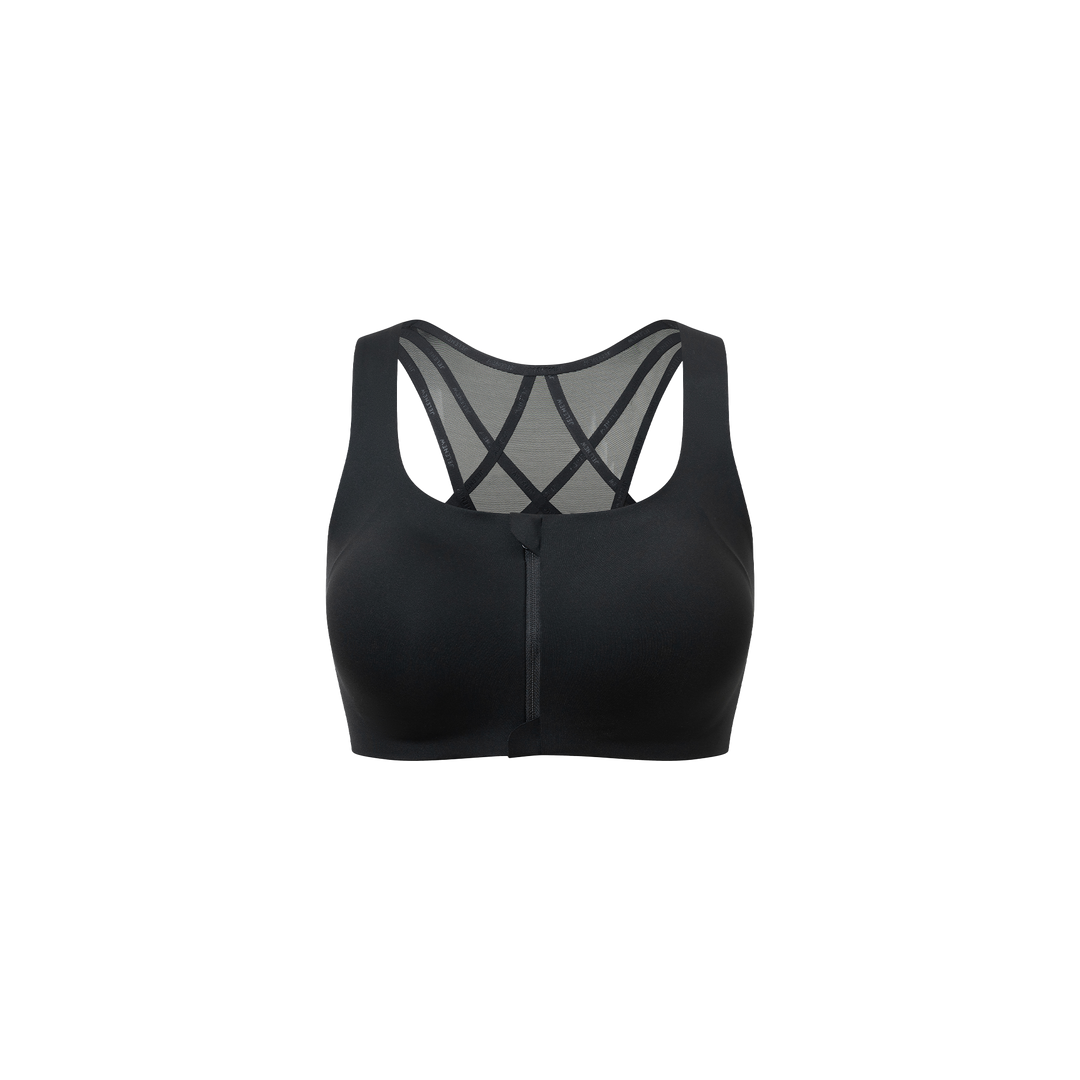 Zone2 Zip-Front Sports Bra