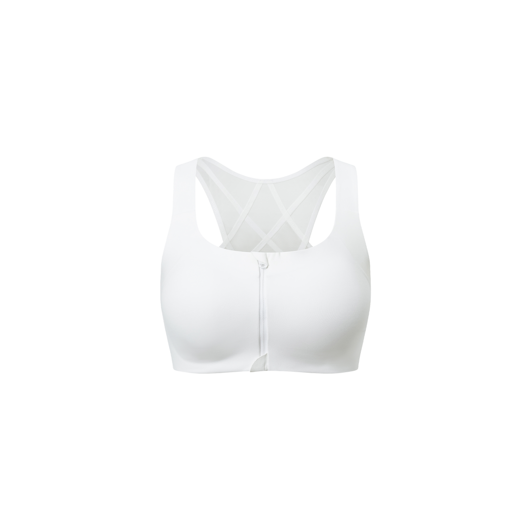 Zone2 Zip-Front Sports Bra