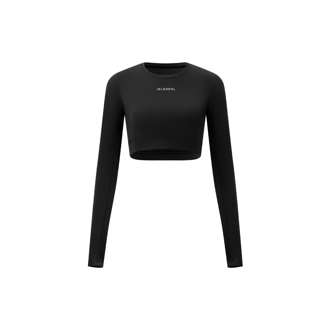 Everyday Glow Cropped LS Top