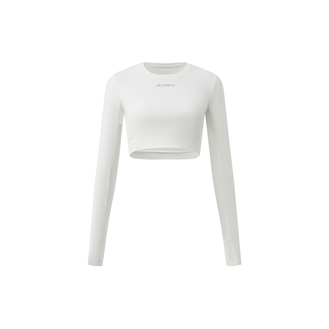 Everyday Glow Cropped LS Top