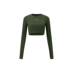 Everyday Glow Cropped LS Top
