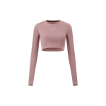 Everyday Glow Cropped LS Top