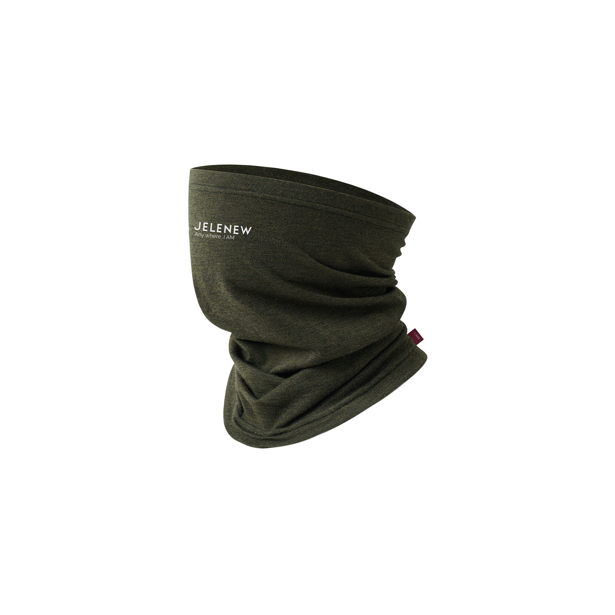 Logo Knit Neck Warmer - Stay Warm with Style on Cold Days – Jelenew