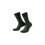 Vintage Print Cotton Socks