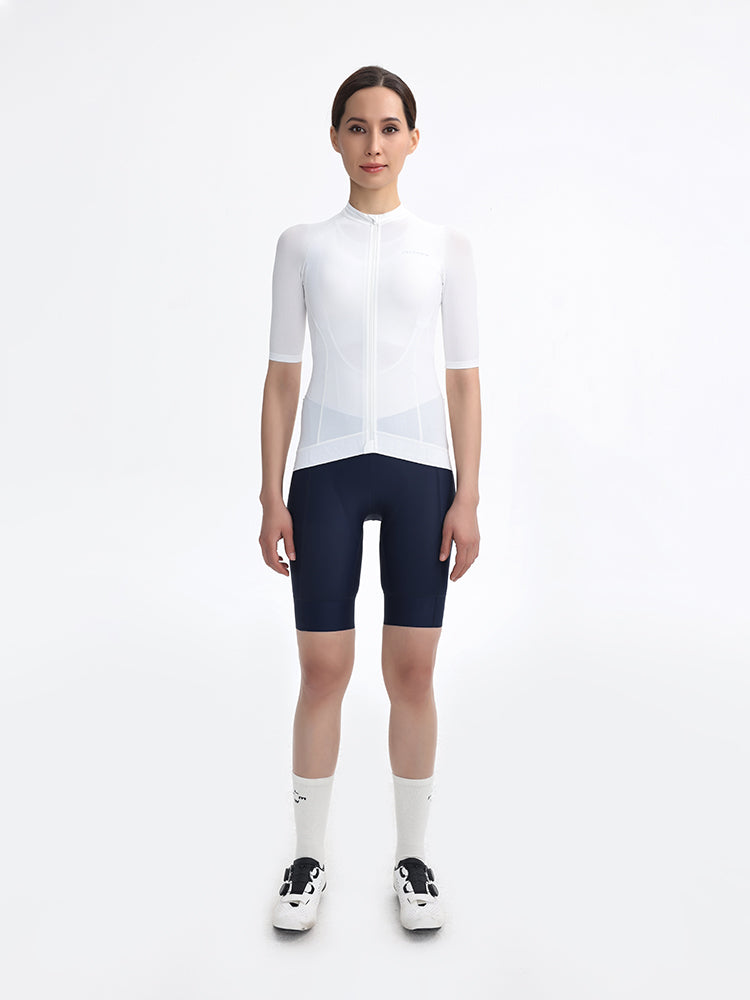 cycling white jersey